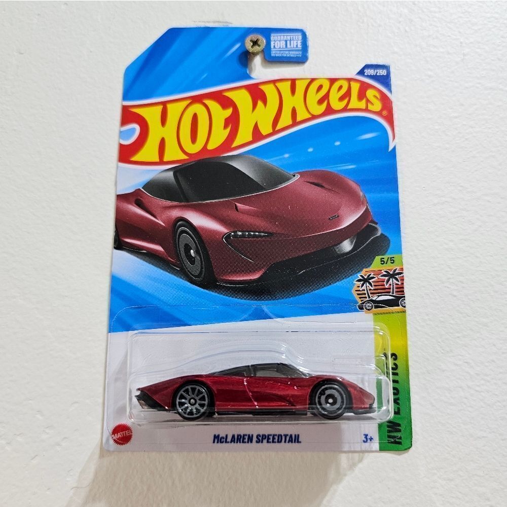 Hotwheels Red McLaren Speedtale